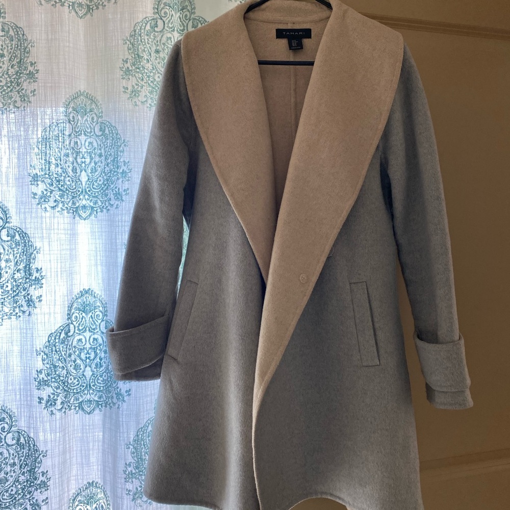 Two Toned Pea Coat
